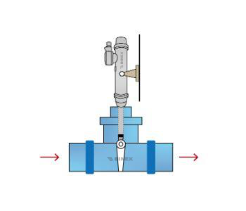 Привод ПВМ 1М винтовой моторный от производителя в Белгороде Задвижка с выдвижным шпинделем